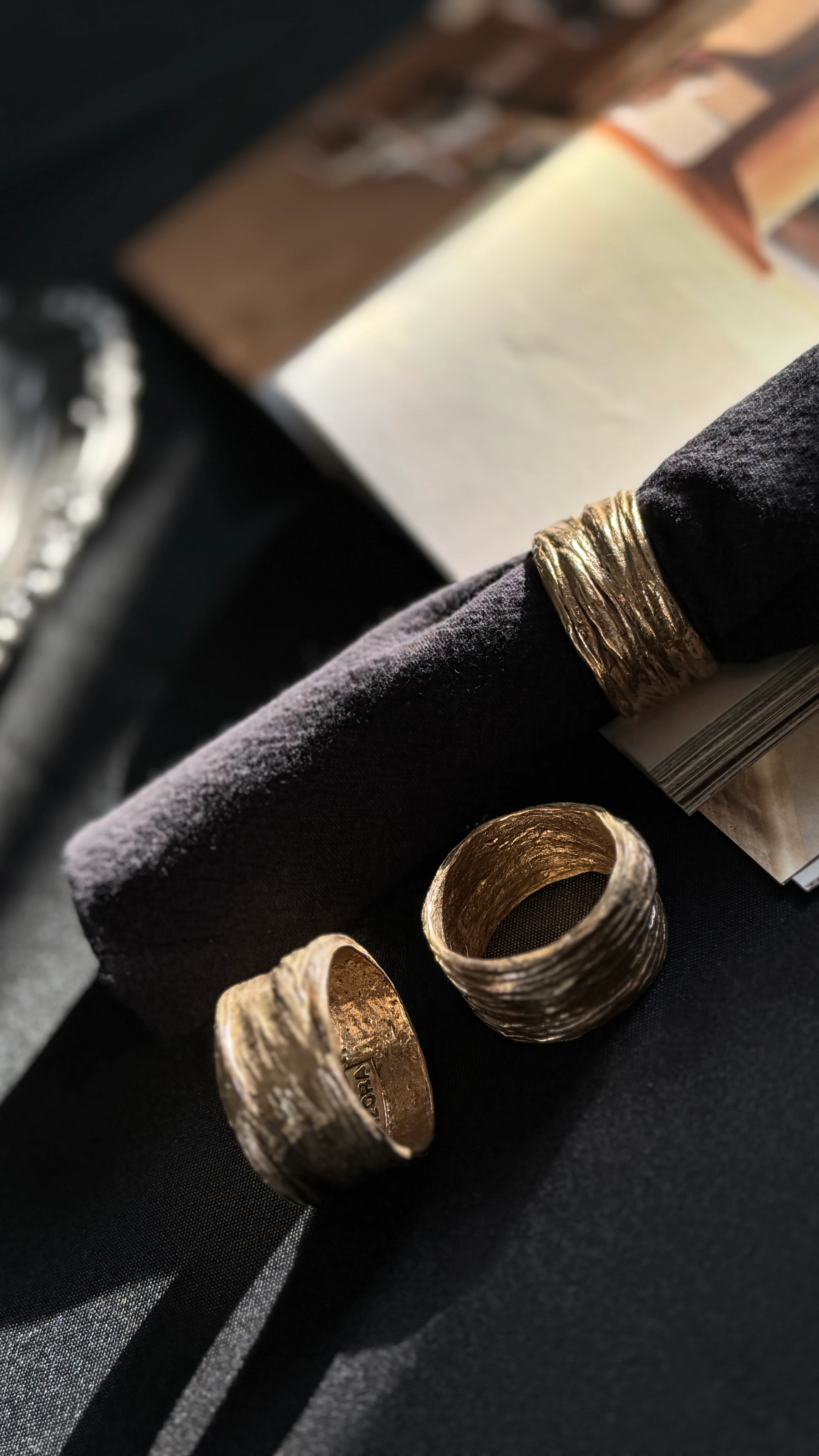 Bronze Napkin Ring image 2