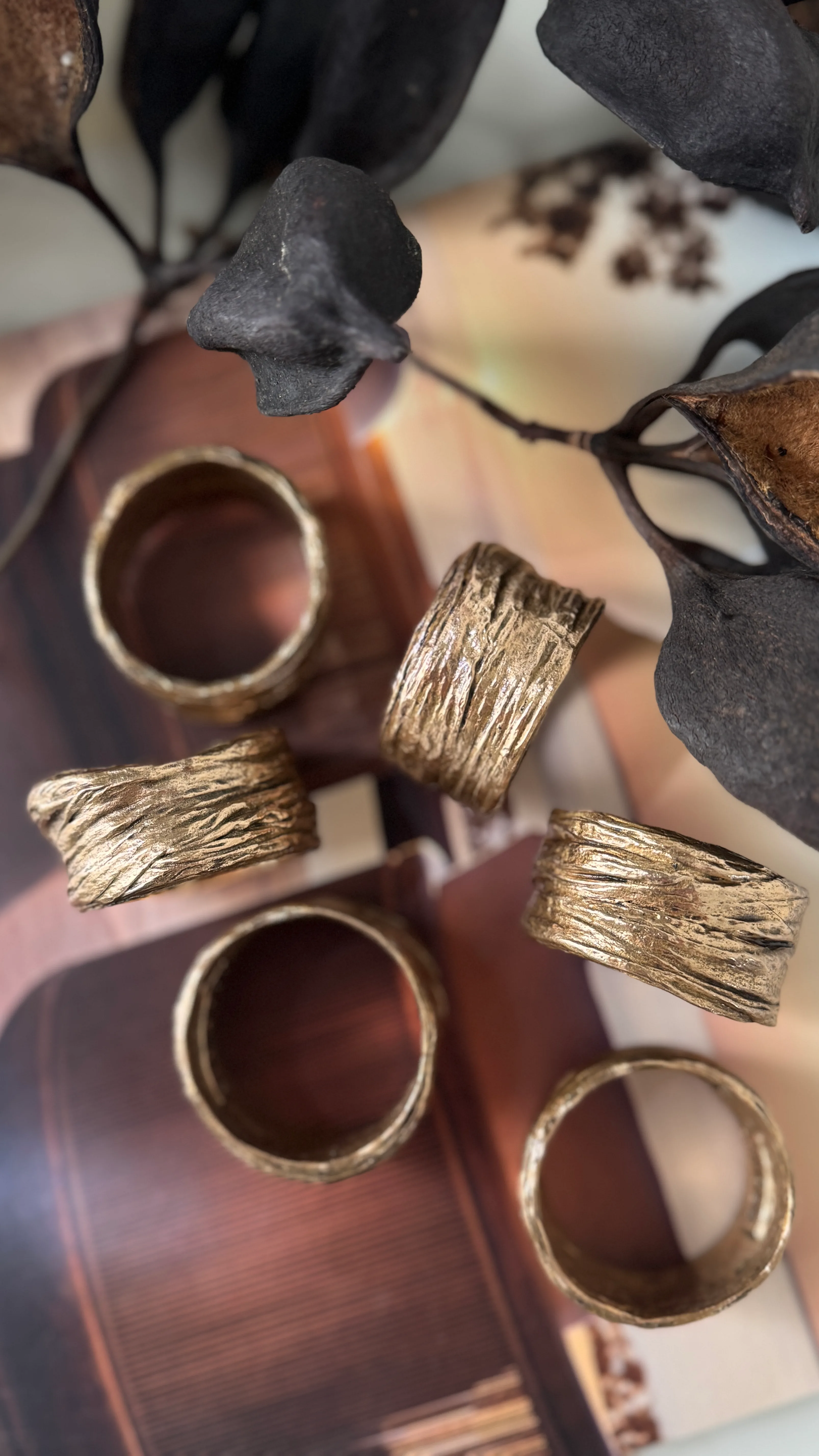 Bronze Napkin Ring image 3